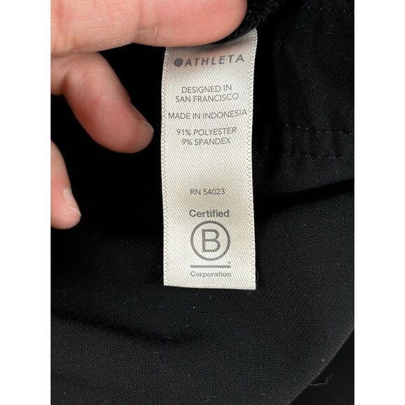 Athleta‎ Metropolis Black Jogger Black 14 Commute Travel - Picture 10 of 12